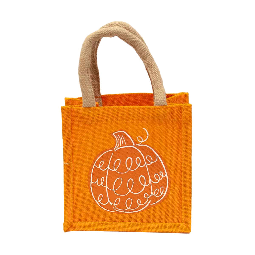 Petite Gift Tote, Pumpkin Swirl - Monogram Market