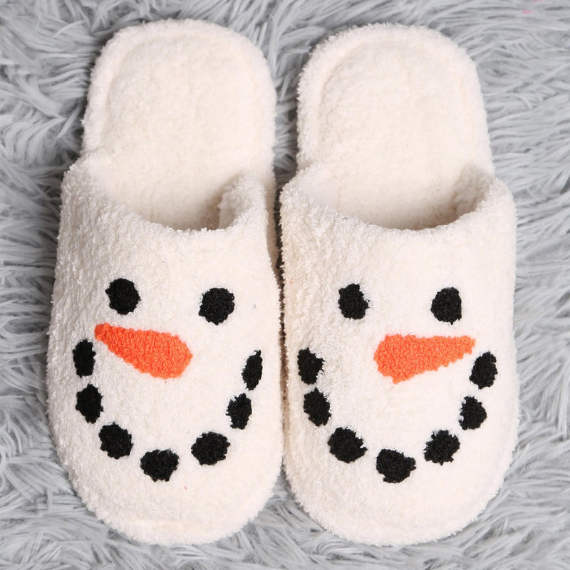 YOUTH Holiday Slippers - Snowmen - Monogram Market