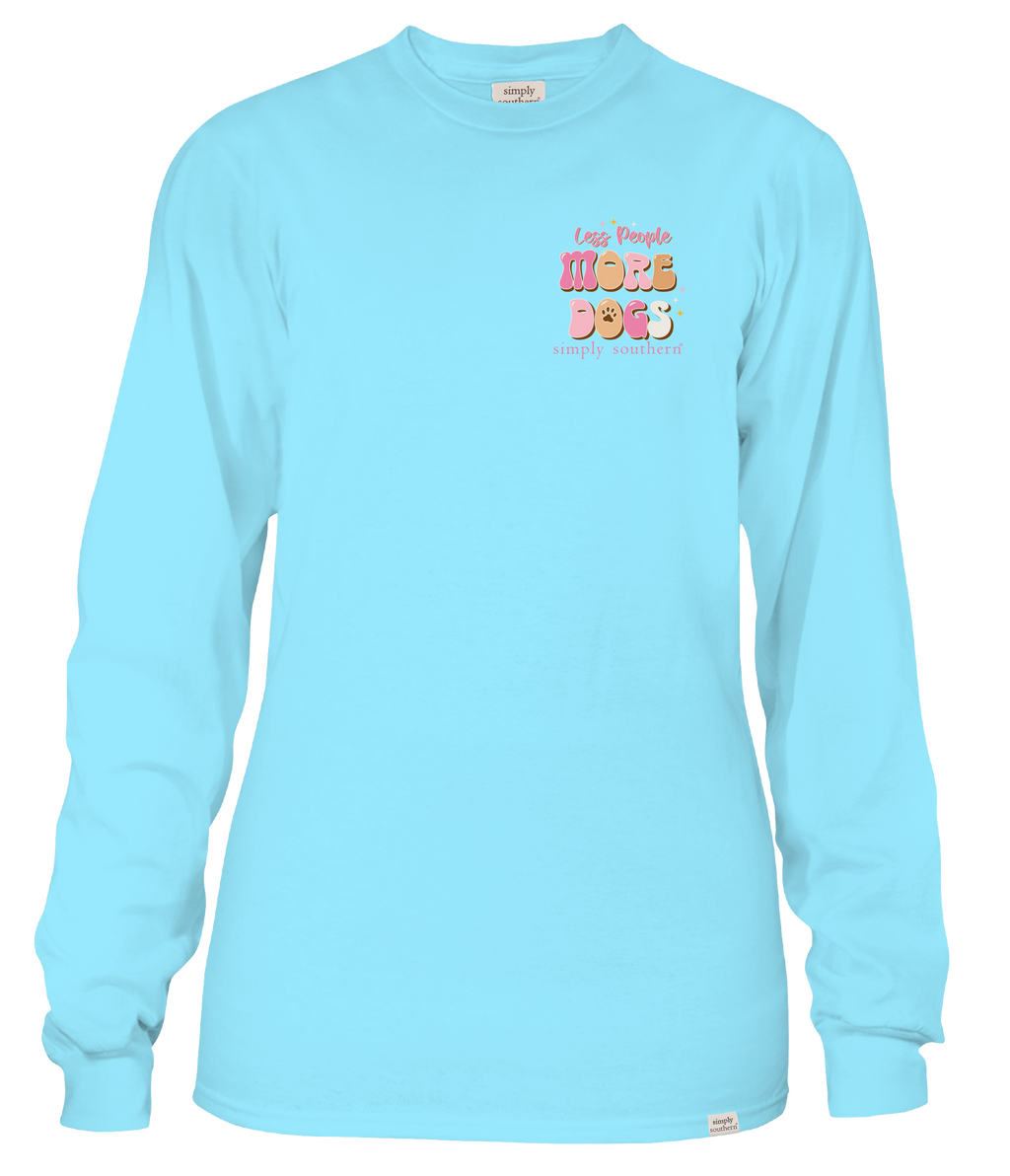 Simply Southern YOUTH, Long Sleeve Tee - MORE DOGS - Monogram Market