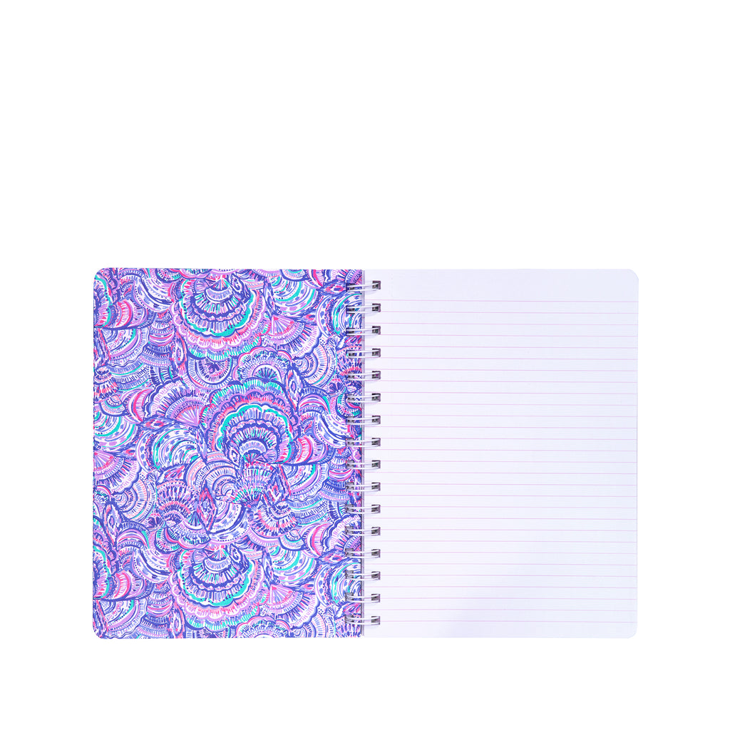 Lilly Pulitzer Mini Notebook, Happy As A Clam - Monogram Market