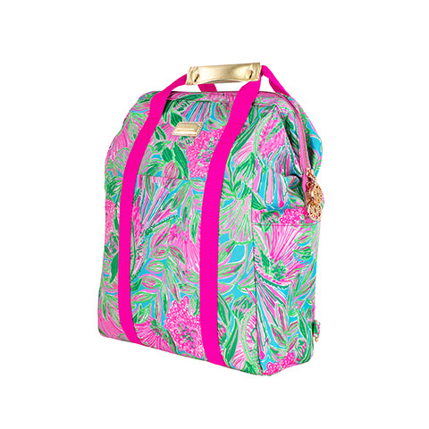Lilly Pulitzer Backpack Cooler, Coming in Hot - Monogram Market
