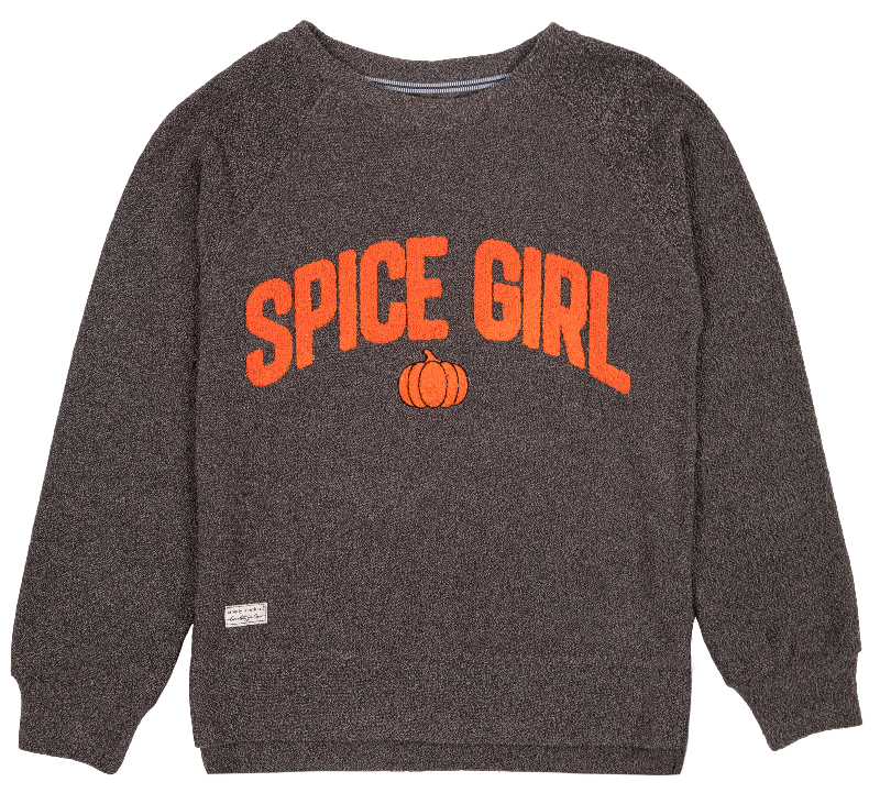 Simply Southern - Terry Crewneck Sweatshirt - SPICE GIRL - Monogram Market