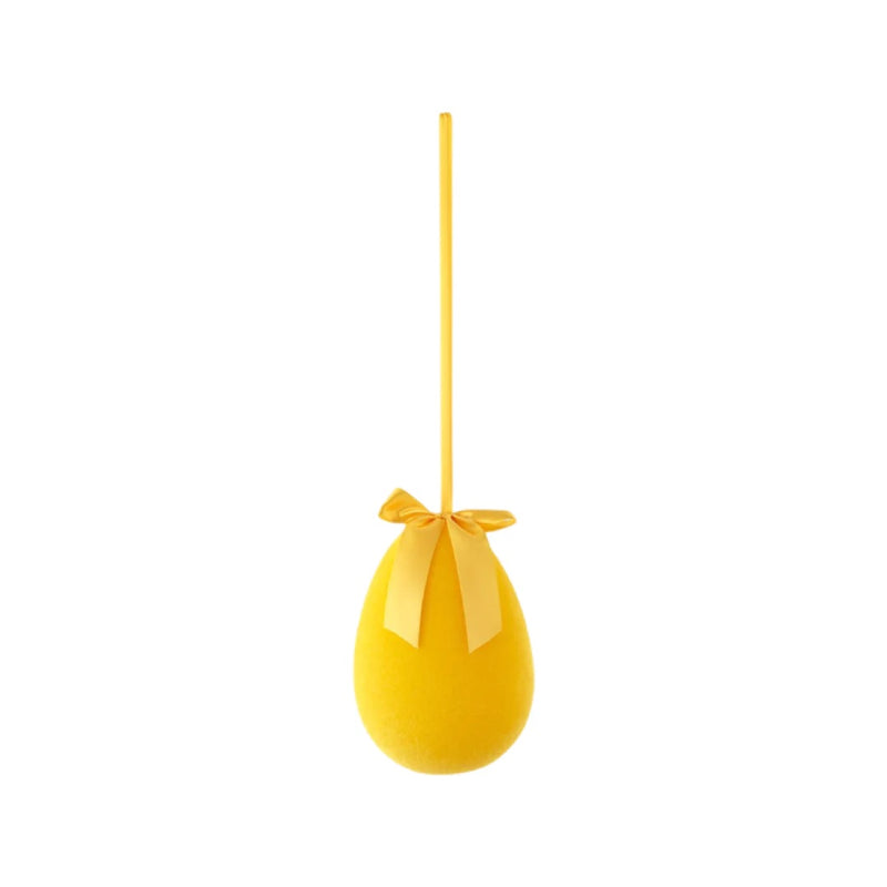 Flocked Hanging Egg Display, 10" & 15.75" - Monogram Market