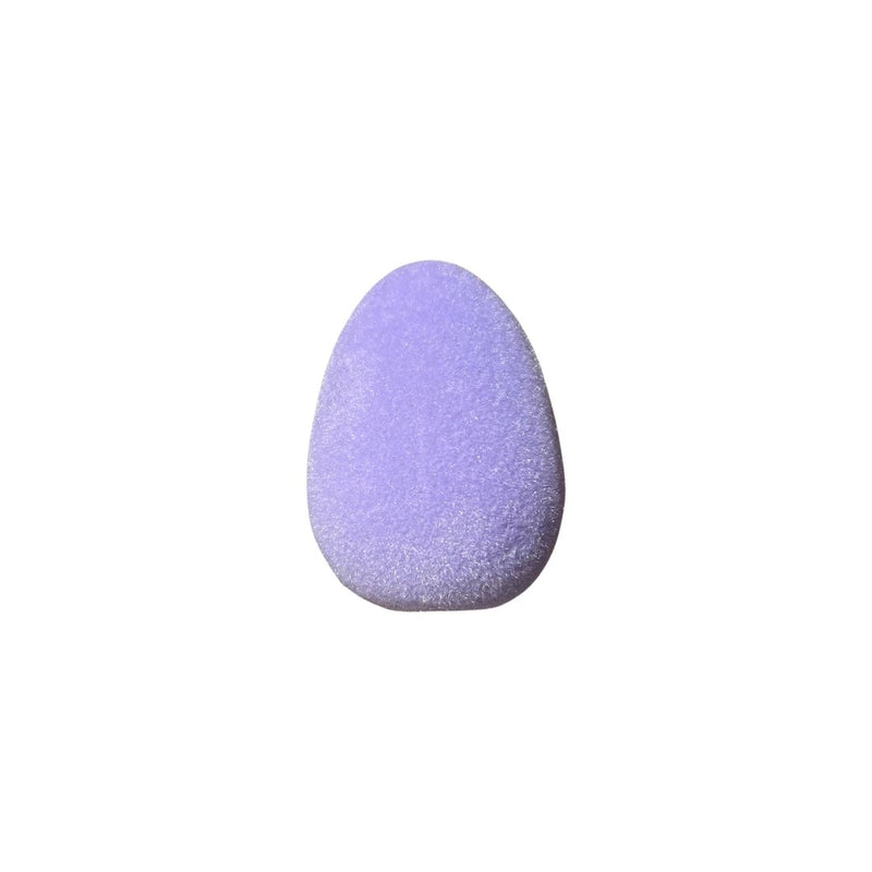 Flocked Easter Egg Decor, Purple - Monogram Market