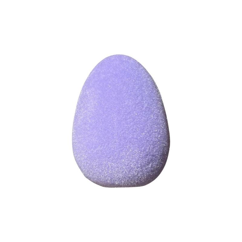 Flocked Easter Egg Decor, Purple - Monogram Market