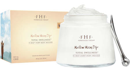 Farmhouse Fresh Mellow Moon Dip - Hi-Bio® Hemp Relaxation Body Mousse - Monogram Market