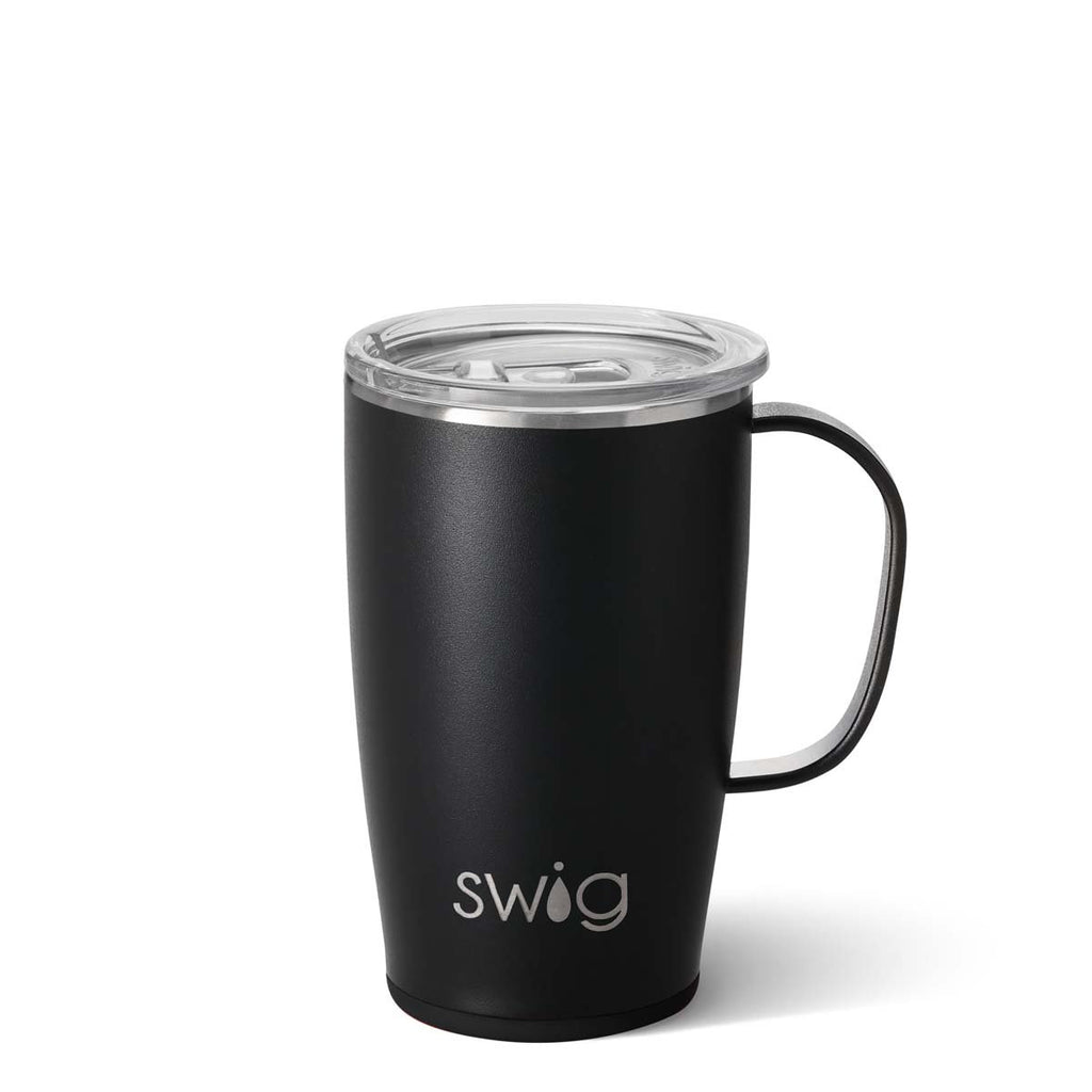 SWIG - 18oz Mug, Matte Black - Monogram Market