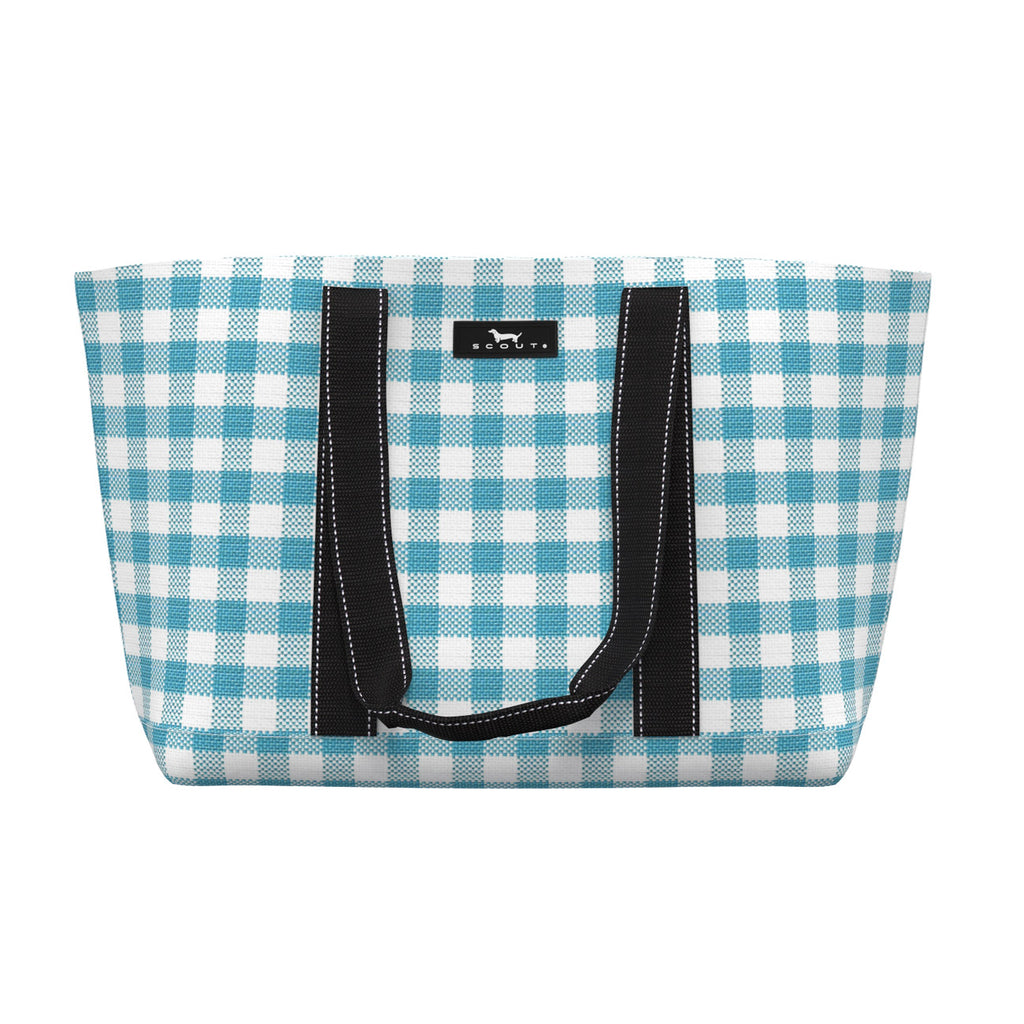 SCOUT “Out N About” Tote Bag, Pool Check - Monogram Market