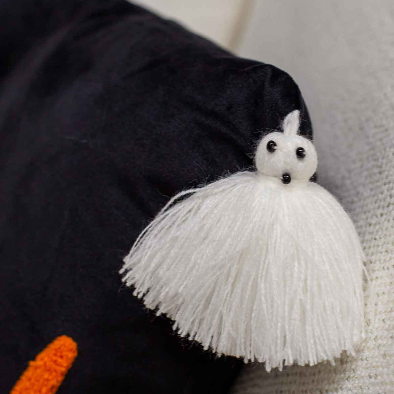 Boo Ghost Tassel Pillow - Monogram Market