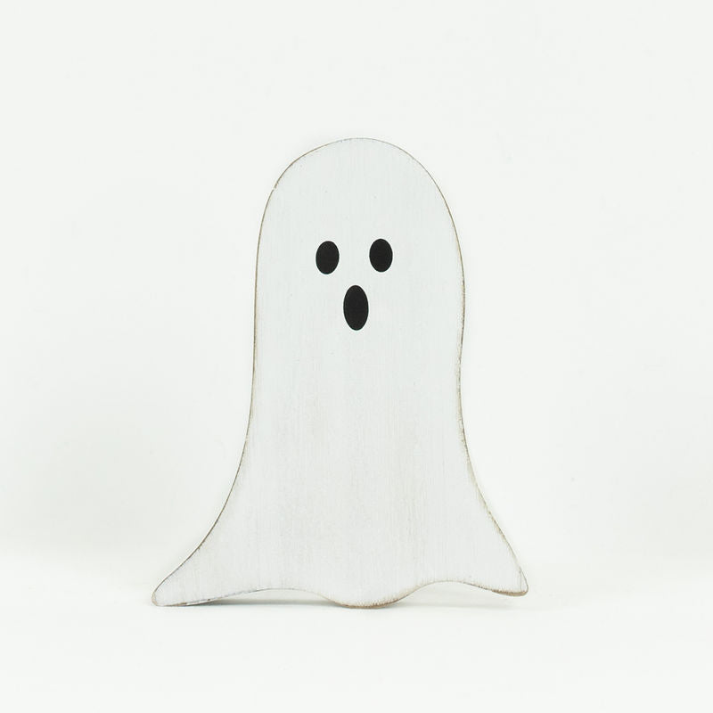 Adams & Co. - Wood Cutout Halloween Ghost - Monogram Market
