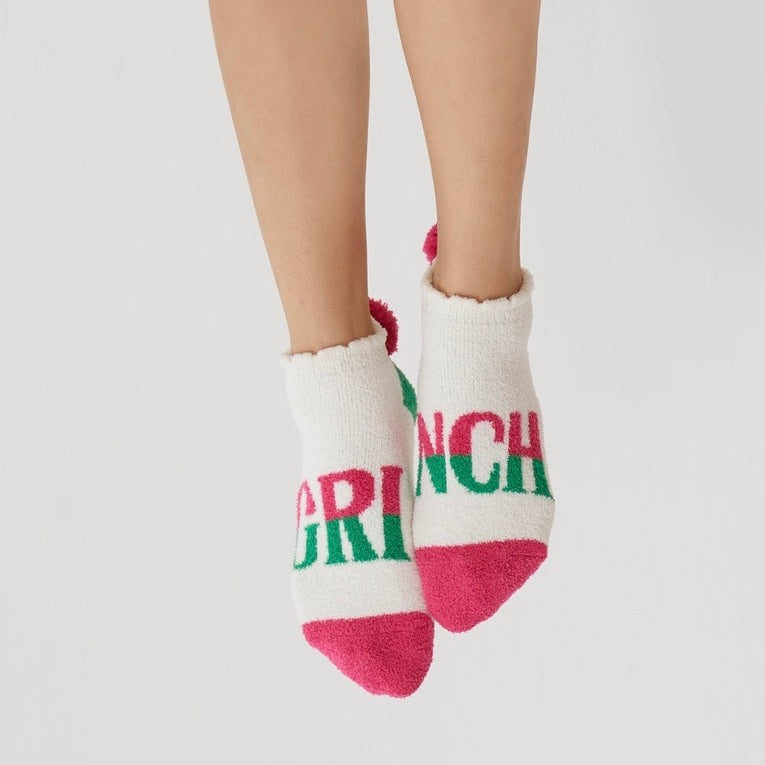 Shiraleah - Grinch Socks - Monogram Market