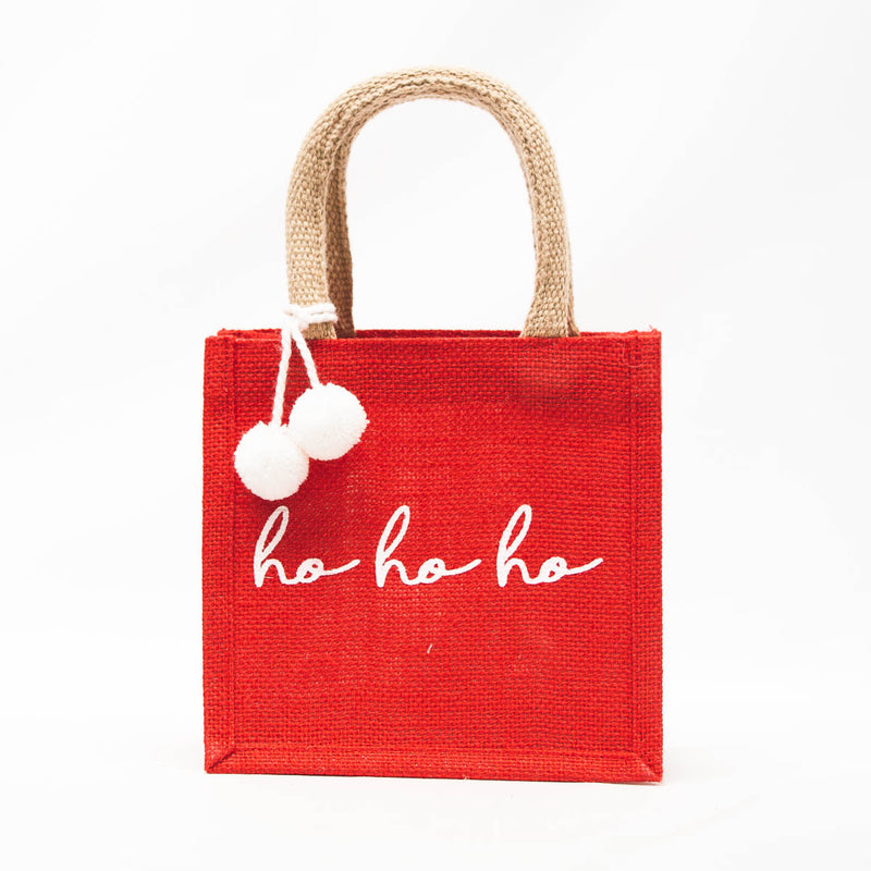 Petite Gift Tote - HoHoHo - Monogram Market