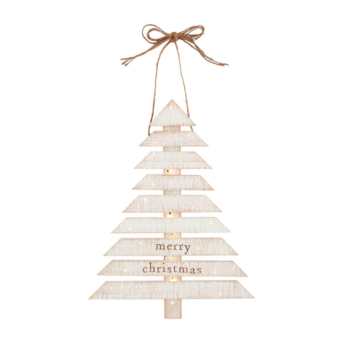 Mud Pie Light Up Tree Door Hanger