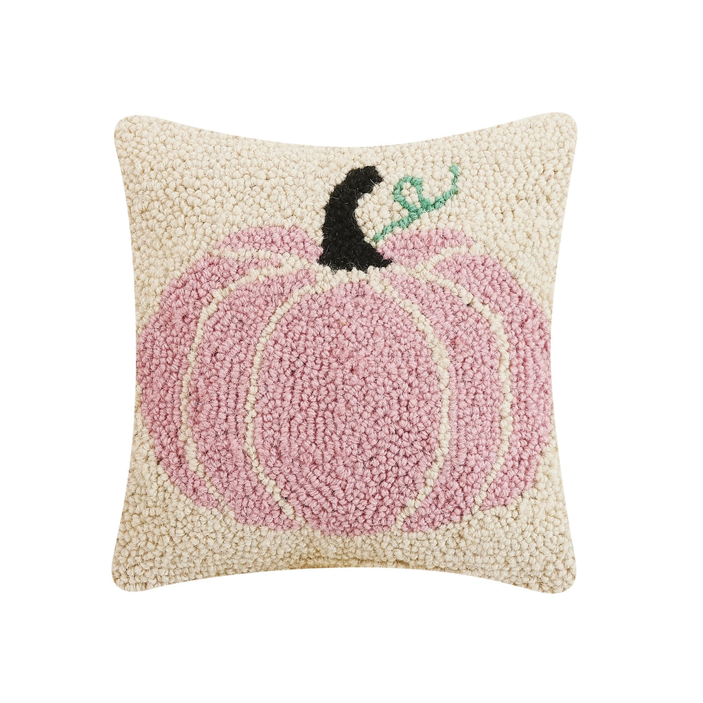 Pink Pumpkin Hook Pillow - Monogram Market