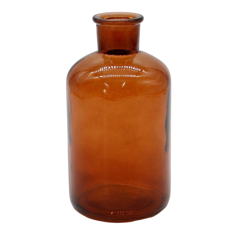Orange Glass Decorative Jar - Monogram Market