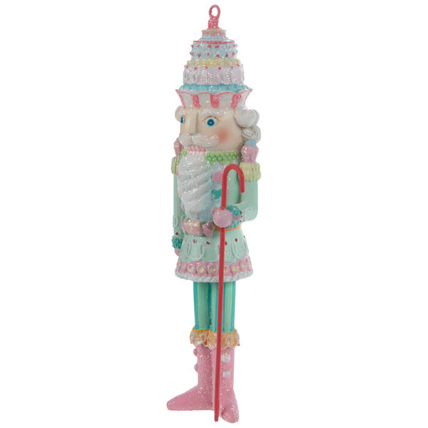 Pastel Candy Nutcracker Ornament, 6