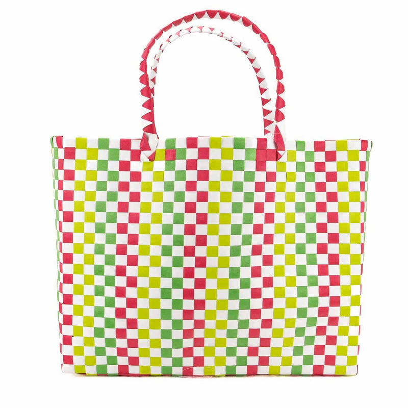 Christmas Woven Tote - Monogram Market