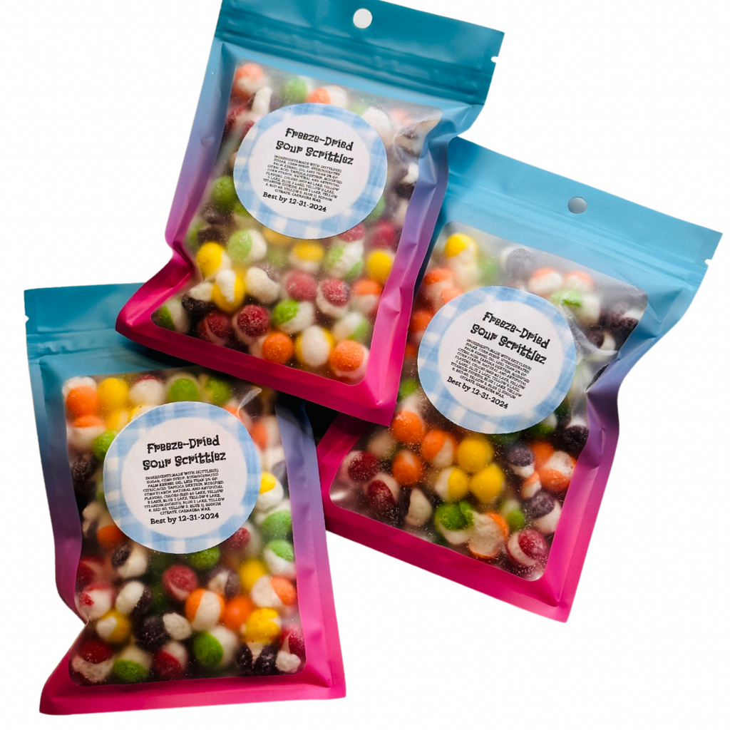 Freeze Dried Candy - Sour Skittlez - Monogram Market
