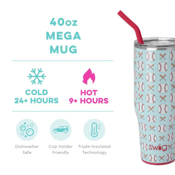 SWIG - 40oz Mega Mug, Home Run - Monogram Market