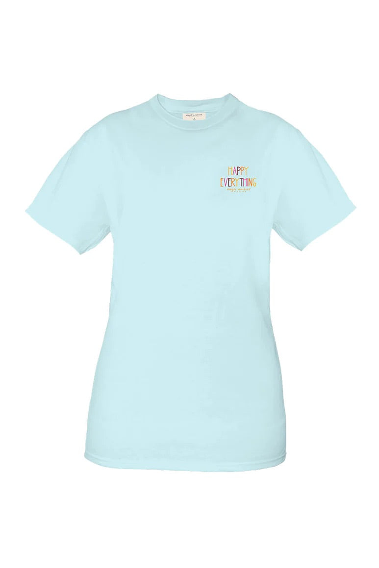 Simply Southern, YOUTH Short Sleeve Tee - Happy - Monogram Market