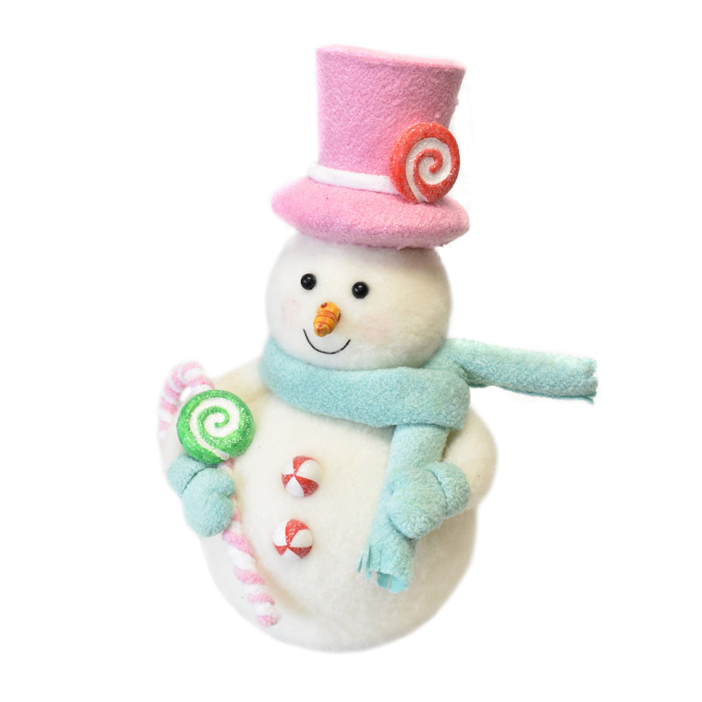 Candy Snowman Decoration, 11.5" - Monogram Market