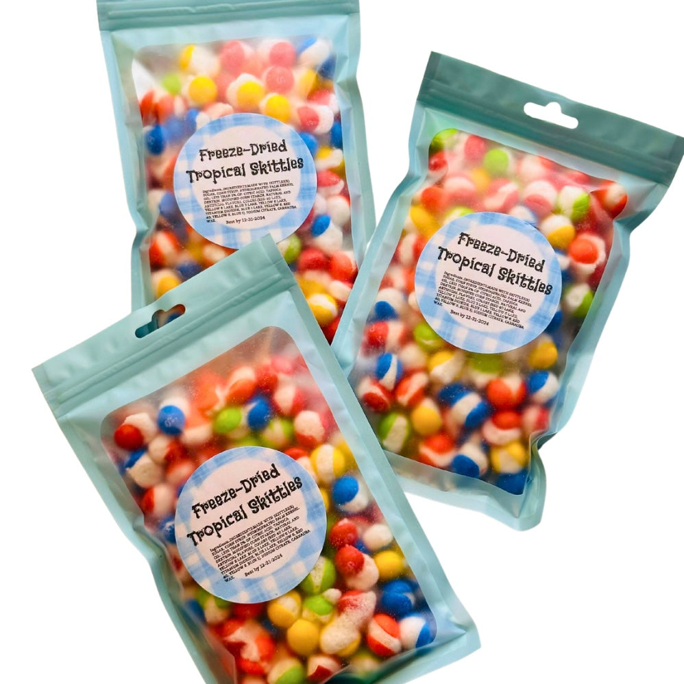 Freeze Dried Candy - Tropical Skittlez - Monogram Market