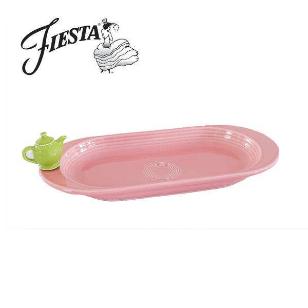 Nora Fleming Fiesta Bread Tray w/Teapot Mini - Thumbnail 2