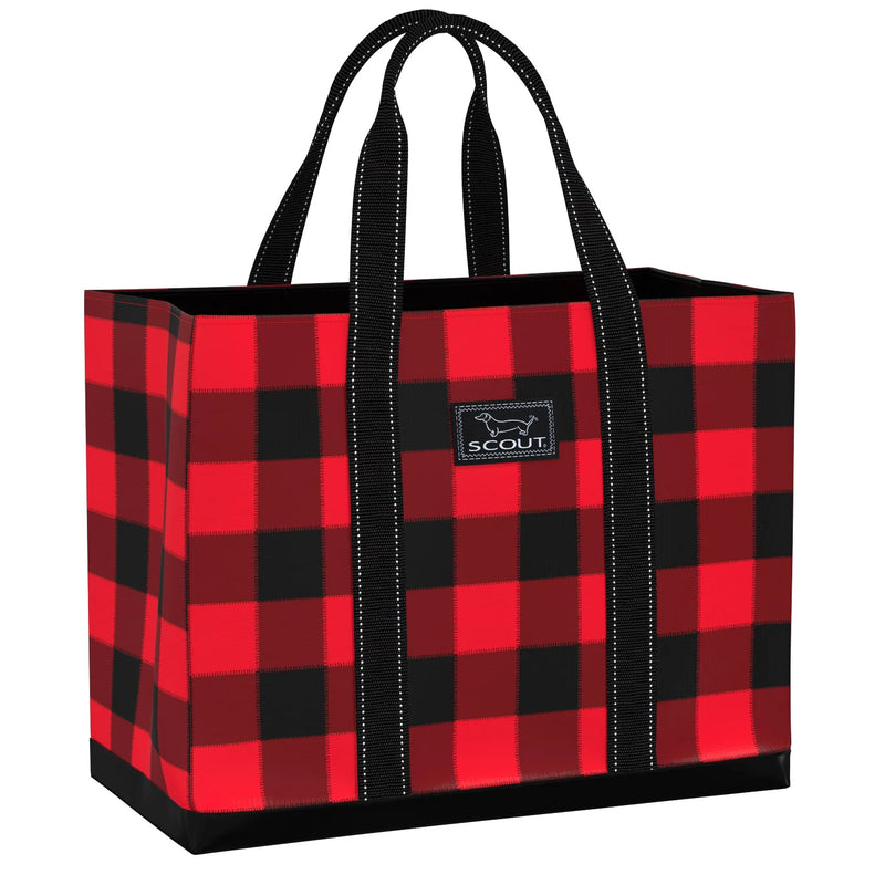 SCOUT “Original Deano” Tote Bag, Flanel No 5 - Monogram Market