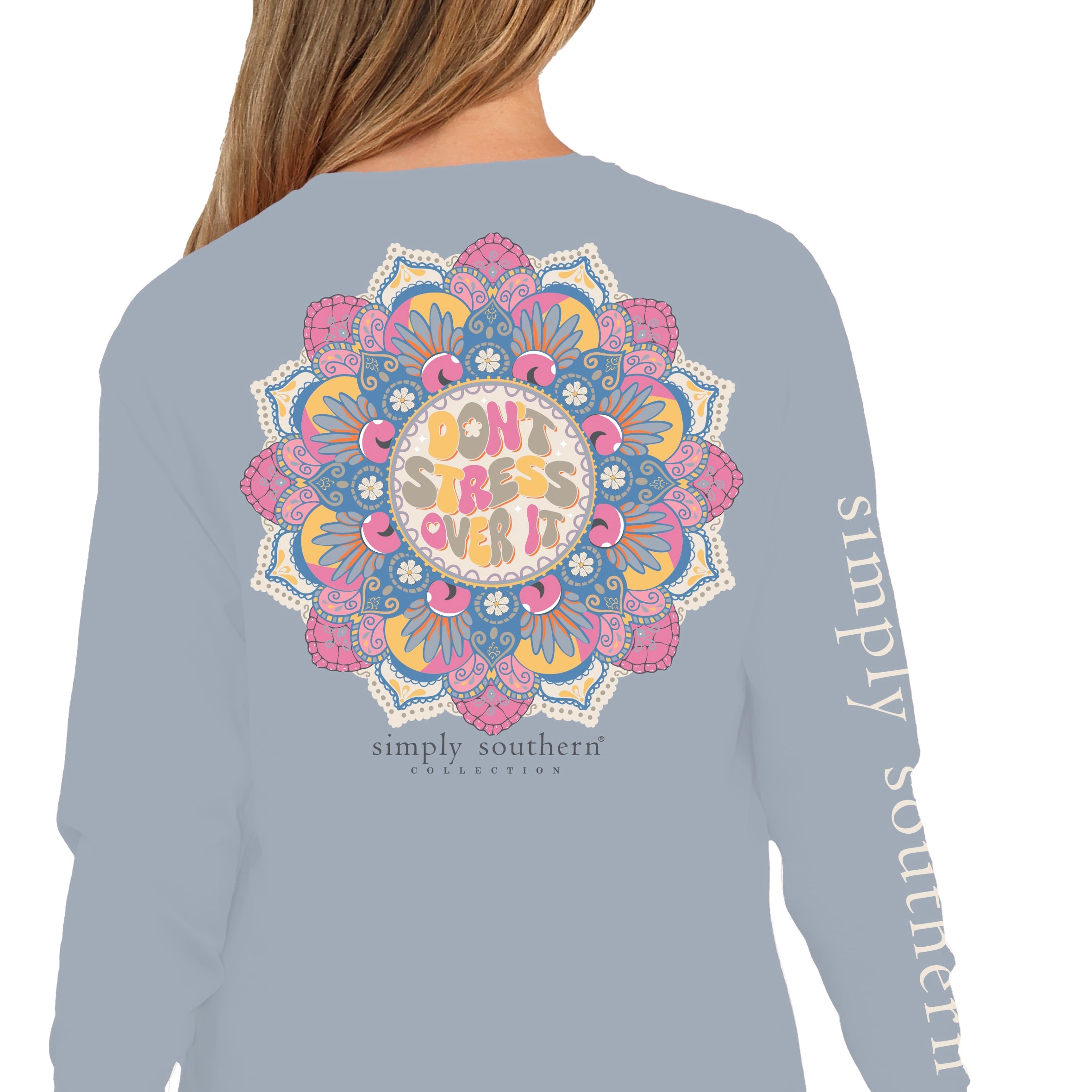 Simply Southern, Long Sleeve Tee - STRESS– Monogram Market