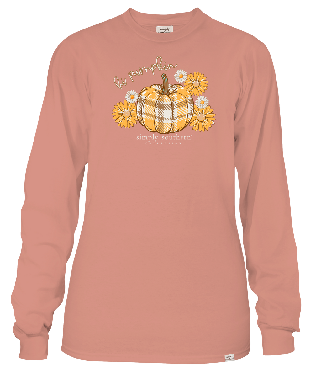 Simply Southern YOUTH, Long Sleeve Tee - PUMPKIN PATCH TRUCK - Monogram Market