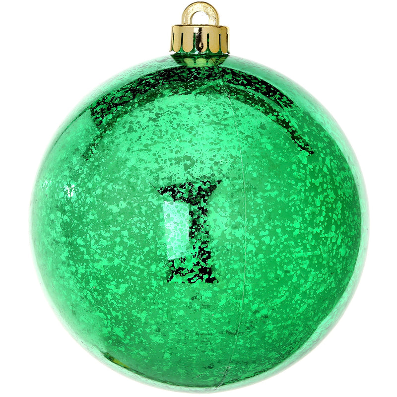 Jumbo Mercury Ball Ornament - Green, 5.5" - Monogram Market