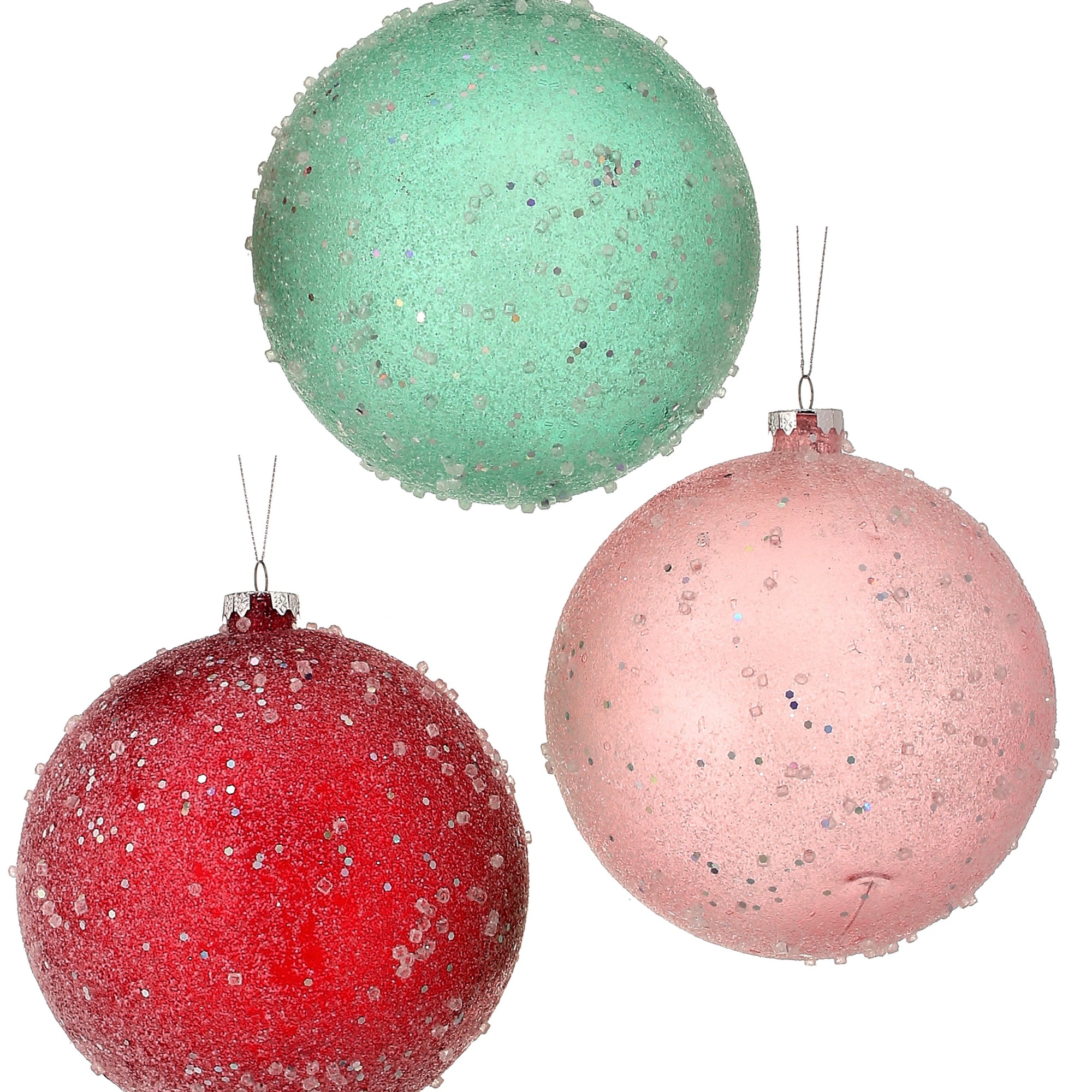 Oversized Pastel Iced Gumdrop Ornament