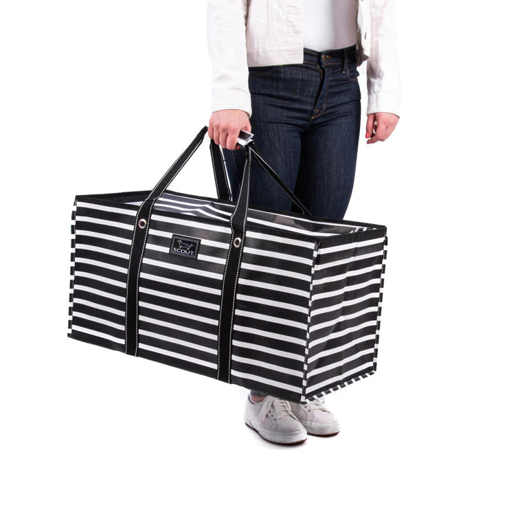 SCOUT “Errand Boy” Extra Large Tote Bag, Fleetwood Black - Monogram Market