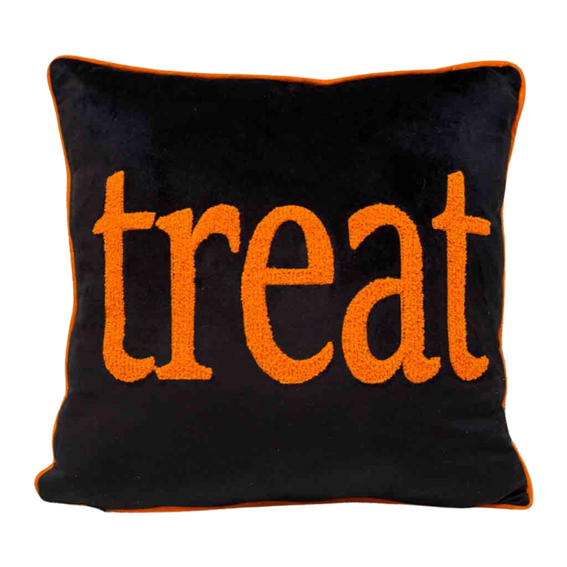 Trick or Treat Double Sided Halloween Pillow - Monogram Market