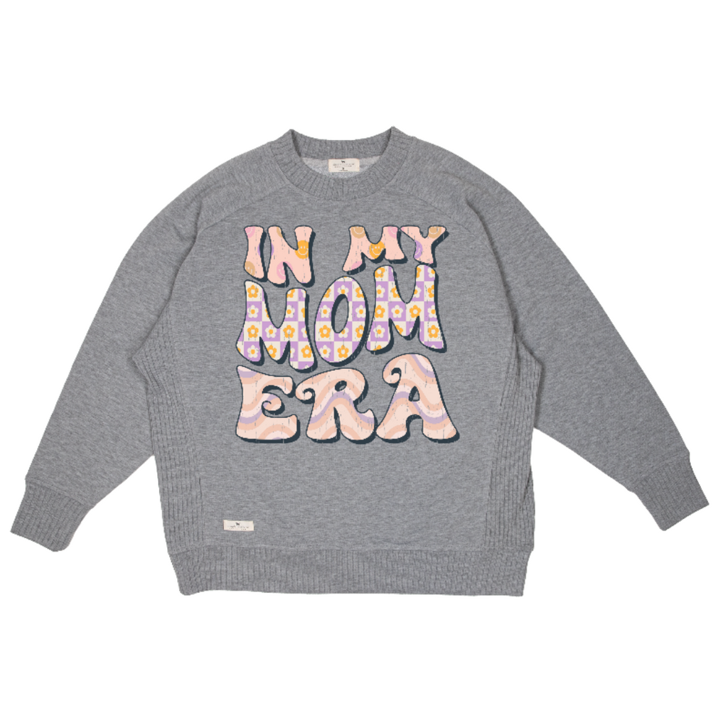 Simply Southern, Crew Neck Sweatshirt - MOM ERA - Monogram Market