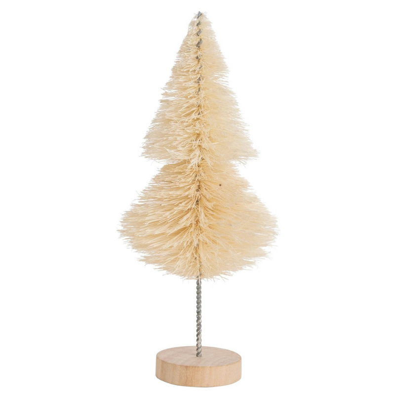 Shaped Bottle Brush Tree, 9"H - Monogram Market