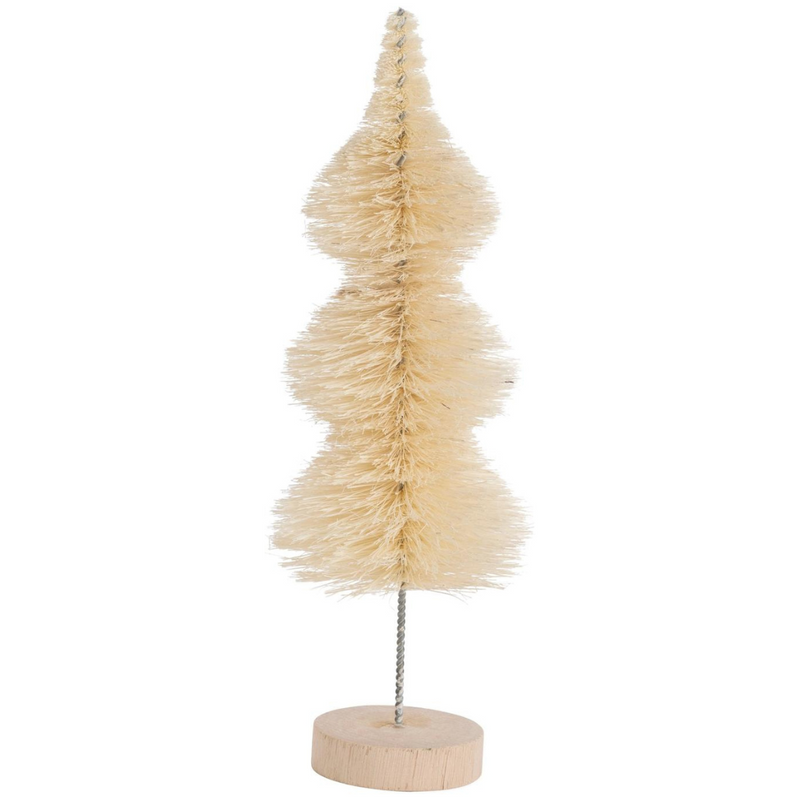 Shaped Bottle Brush Tree, 12"H - Monogram Market