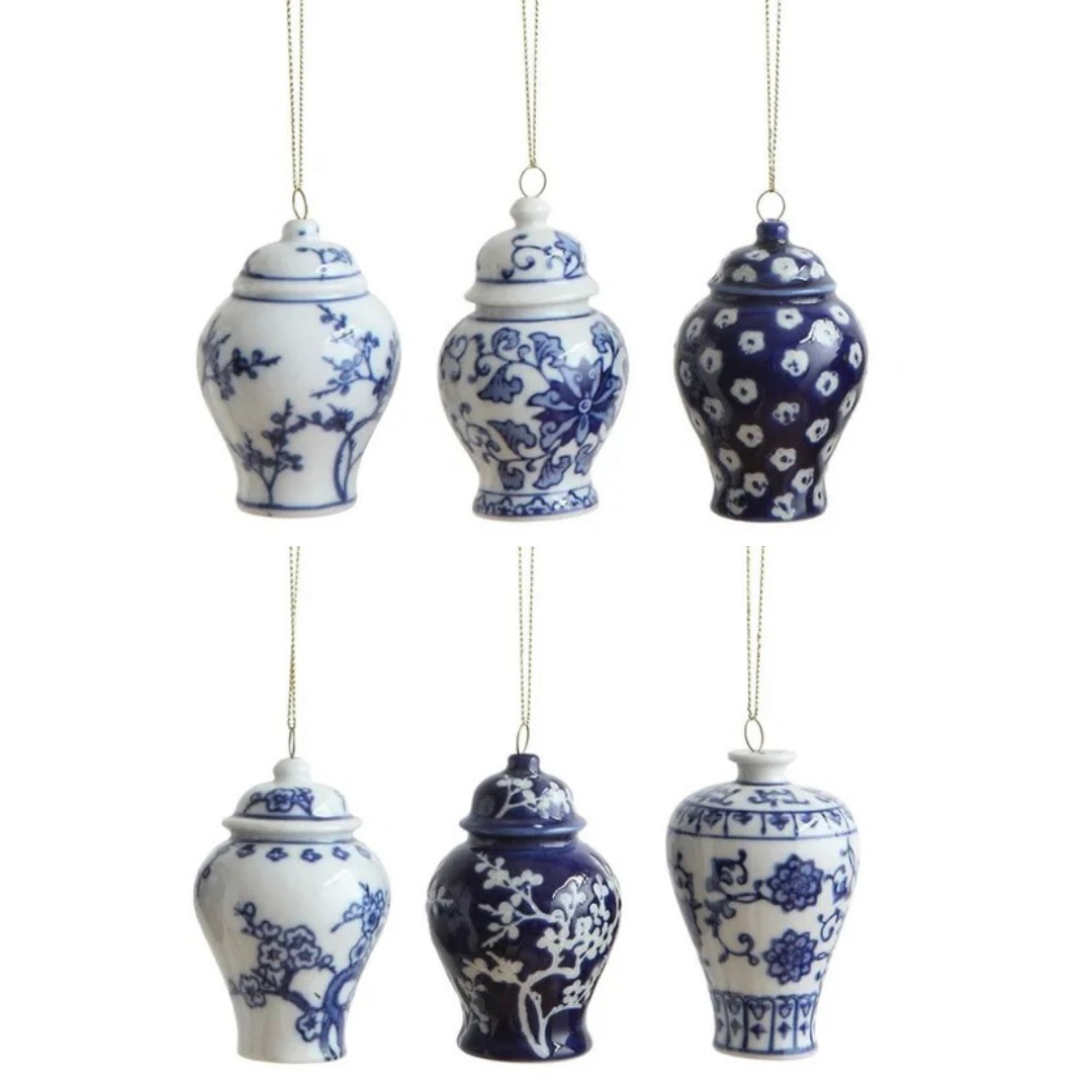 Chinoiserie Ginger Jar Ornament