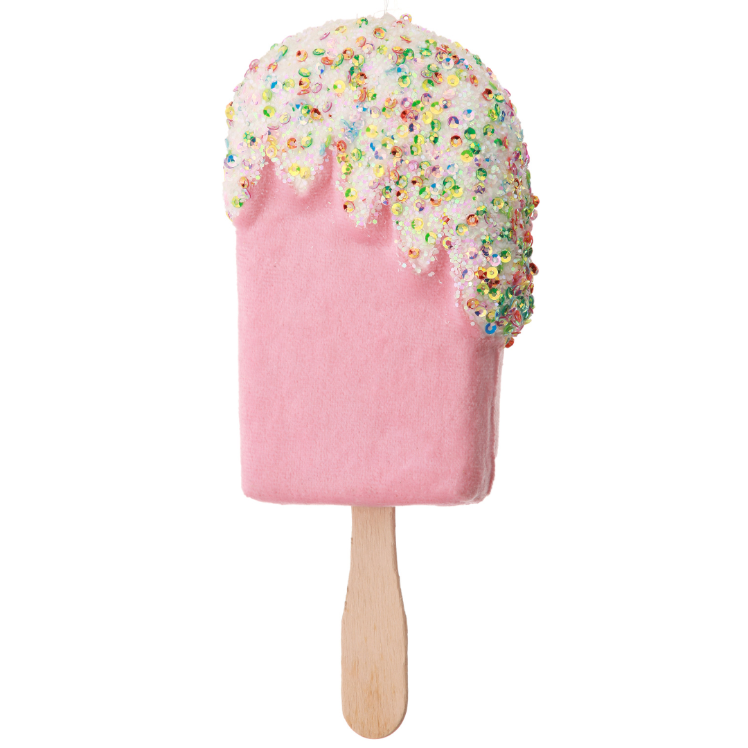 Velvet Dreamsicle Ornament - Pink