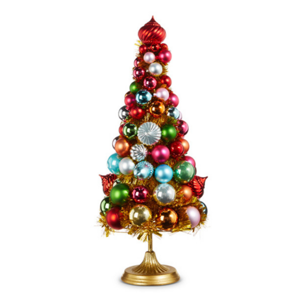 RAZ - Ornament Tree on Pedestal, 21"H - Monogram Market