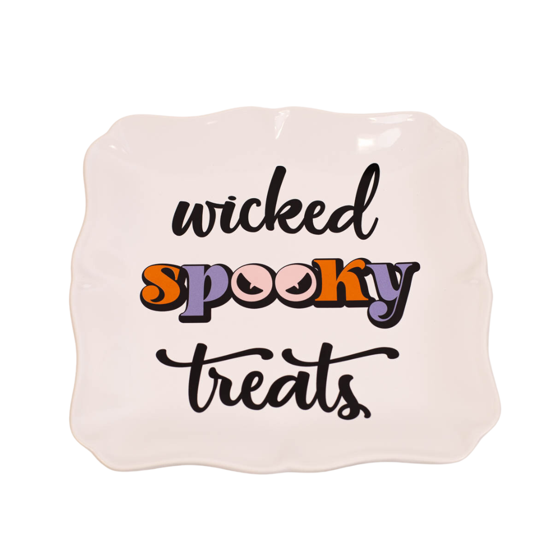 Wicked Spooky Treats Halloween Platter