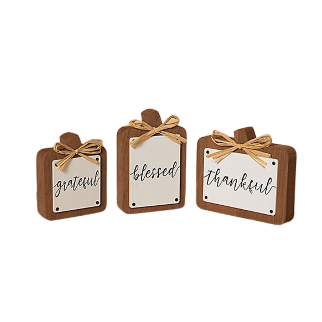 Wood Harvest Pumpkin Blocks