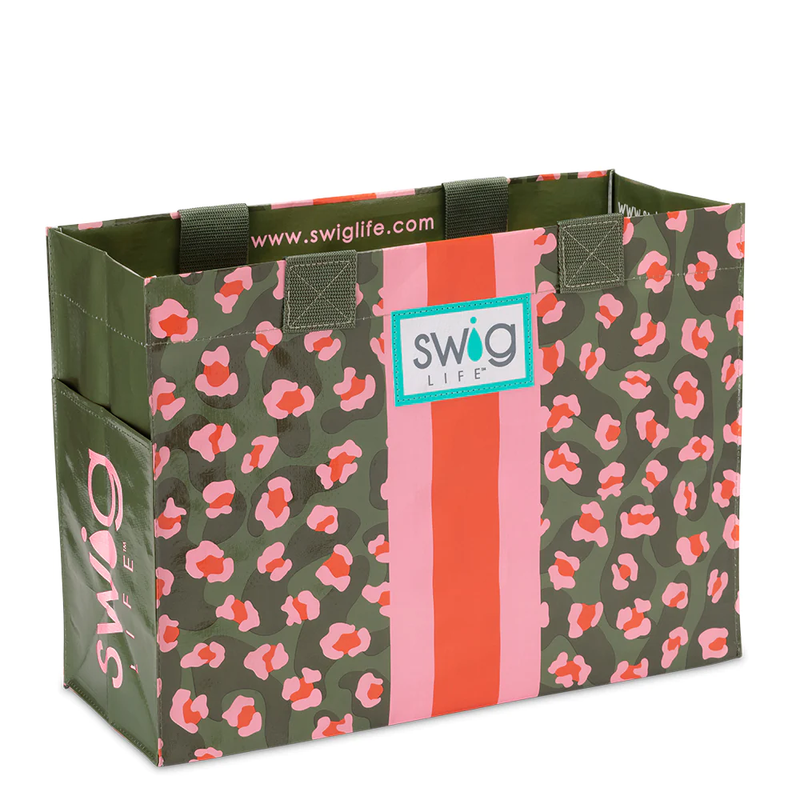 SWIG - Laminated Tote Bag, On The Prowl - Monogram Market