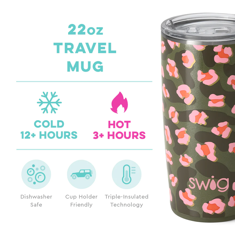 SWIG - 22oz Travel Mug, On The Prowl - Monogram Market