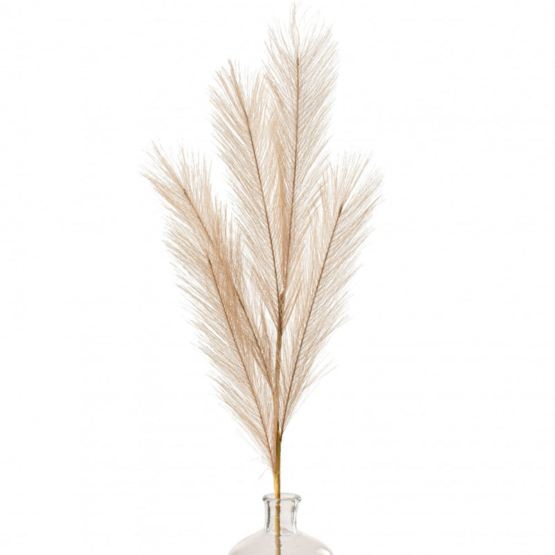 Fabric Pampas Grass Spray, Natural - 32" - Monogram Market