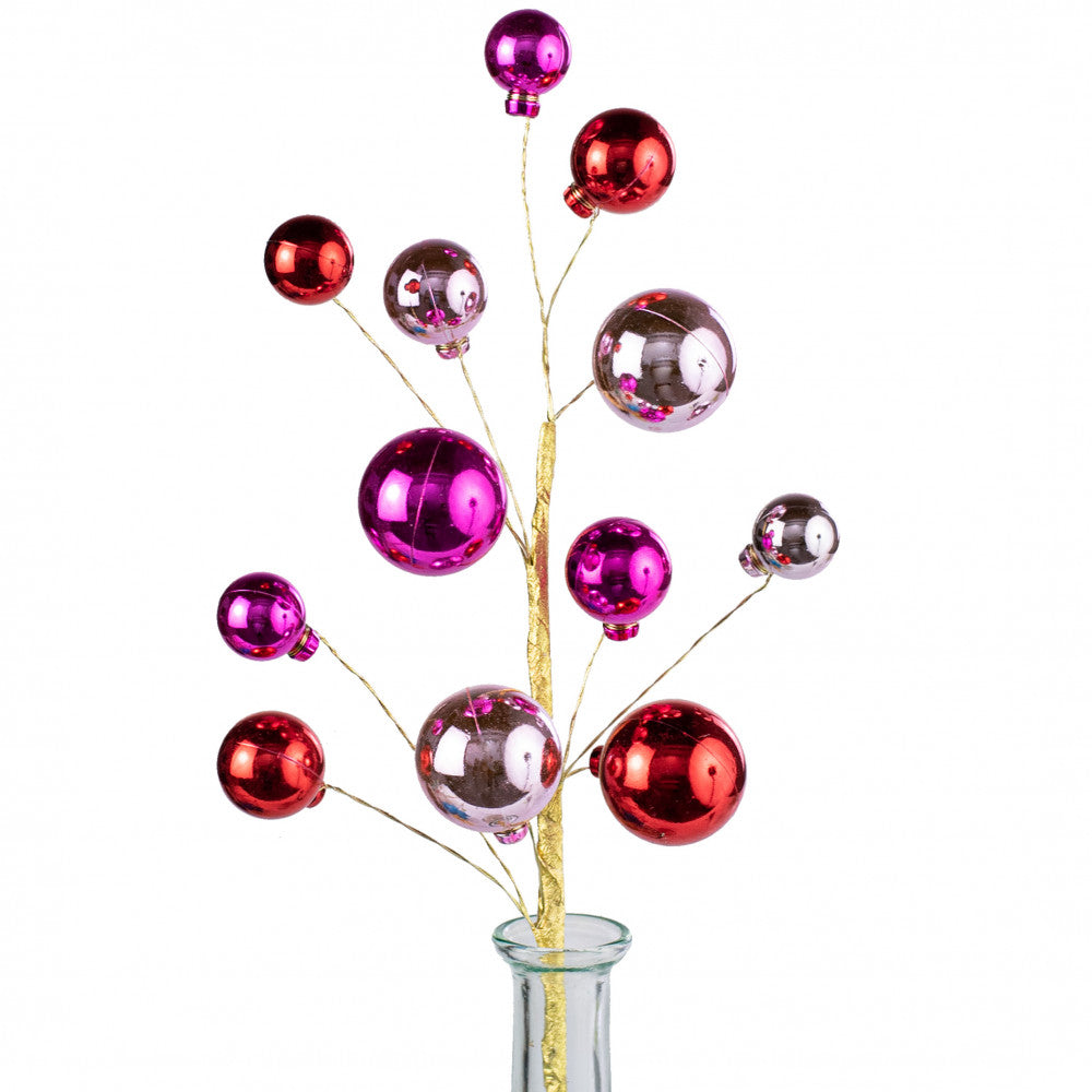 Ornament Pick - Pink & Red