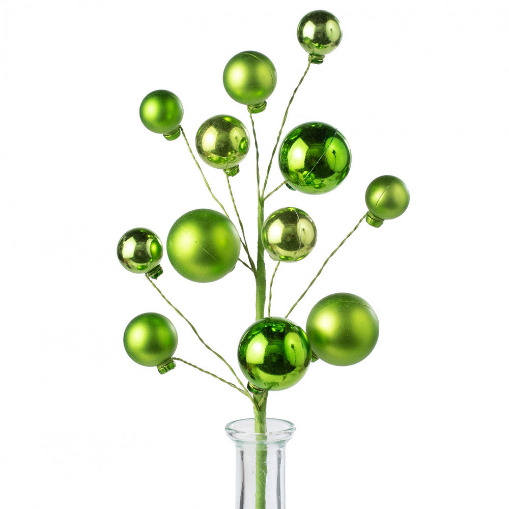 Ornament Pick - Green, 16" - Monogram Market