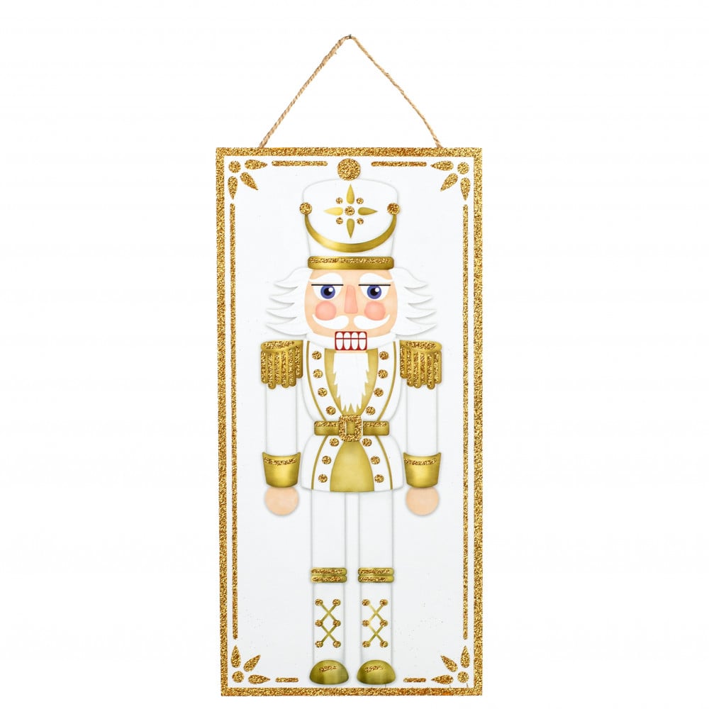 Monogram Market Nutcracker Sign
