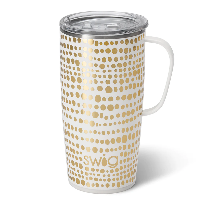 SWIG - 22oz Travel Mug, Glamazon Gold - Monogram Market