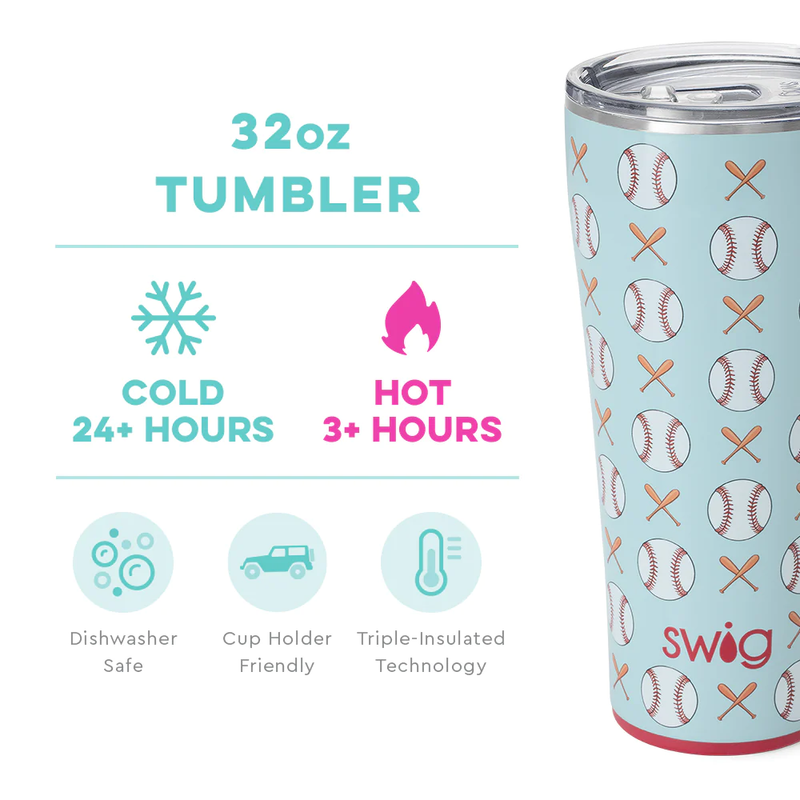 SWIG - 32oz Tumbler, Home Run - Monogram Market